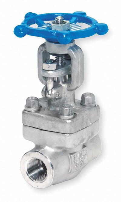 SHARPE Gate Valve: 2 in, 316L Stainless Steel, Rising, FNPT x FNPT, 1,120 psi CWP - Rising Stem Stainless Steel Valves for Petroleum & Gas Industry