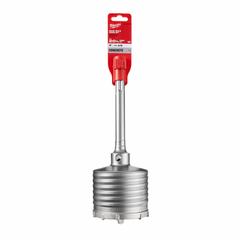 MILWAUKEE SDS-MAX Core Bit: SDS Max Shank, 4 in Core Dia, 3 in Core Body Lg, 11 3/8 in Overall Lg (MPN 48-20-5432). Key specifications — attr253668: 4.0000 in; attr253671: No; attr253680: Dry; attr277142: MILWAUKEE.