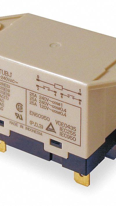 OMRON Enclosed Power Relay: Surface (Top Flange) Mounted - Surface-Mounted Relays