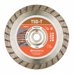 HUSQVARNA Diamond Saw Blade: Brick/Granite/Marble, 5 in Blade Dia., Wet/Dry, Good, Turbo (MPN TACTI-CUT T 5). Key specifications — attr1097734: Wet/Dry; attr1097738: Tile Saw; attr1097751: HUSQVARNA.