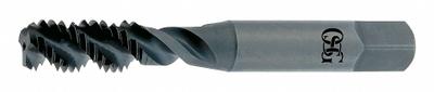 OSG Spiral Flute Tap: 1/2"-13 UNC, H3 / 2B-3B, 3 Flute, Plug Chamfer - General Purpose Spiral-Flute Taps