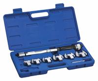YELLOW JACKET Interchangeable Head Torque Wrench Kit: Foot-Pound, Newton-Meter, 16 in Overall Lg (MPN 60650). Key specifications — attr310212: 10 N-m to 80 N-m; attr324953: YELLOW JACKET.