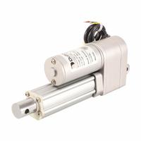 DUFF-NORTON Linear Actuator: LT, 112 lbf Rated Load, 2 in Stroke, 12V DC, IP66 (MPN LT100-1-50P). Key specifications — Nut Material: Plastic; Position Feedback Option: Potentiometer.