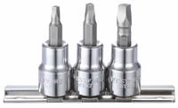 WESTWARD Socket Bit Set: 1 - 25 Pieces, 3/8 in Drive Size, 10 Pieces, R2 to R4 Tip Size Range, SAE (MPN 54TP05). Key specifications — attr1216280: Fixed Insert; attr1216283: WESTWARD; attr1225718: R2 to R4; attr1227491: 3/8 in.