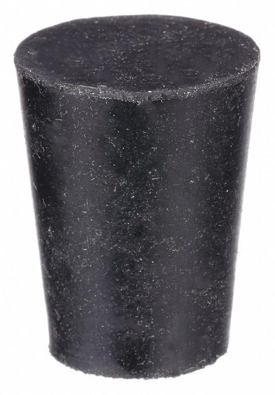 APPROVED VENDOR Stopper: SBR Rubber, 2 Stopper Size, 16 mm Bottom Dia, 20 mm Top Dia, 25 mm Overall Ht - Rubber Stoppers