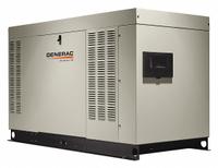 GENERAC Automatic Standby Generator: Natural Gas, Liquid, Single Phase, 120/240V AC, 200 A / 200 A (MPN RG04845ANAC). Key specifications — Transfer Switch Included: No; Brand: GENERAC; CARB Compliant: Yes.