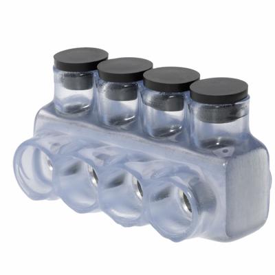 POLARIS Multitap Connector: 4 Port, Single-Sided Entry, 4 AWG – 500 kcmil Wire Size - Dry-Location Single-Sided Entry Multitap Connectors