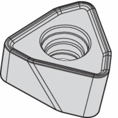WIDIA Trigon Milling Insert: WOEJ080412SRMH (MPN 5544752) - Trigon (W) Indexable Milling Inserts