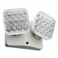 Remote Head: LED, Plastic, Ceiling/Wall, 2 W Lamp Watt, 2 Lamps, 3.6 V, Adj, 13M588/487V38/487V39 (MPN ERE W T SQ M12). Key specifications — Compatible Mfr. Model Number: ECR/ECG HO; Mounting Location: Ceiling; Voltage: 3.6 V; Adjustable: Yes; Housing Color: White; Brand: LITHONIA LIGHTING.