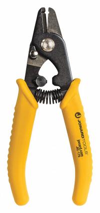 JONARD TOOLS Fiber Optic Cable Stripper: Plastic, Stripping, 6 in Product Lg, 3/16 to 1/2 in (MPN JIC-175). Key specifications — attr424275: JIC-175; attr511296: Stripping; attr511318: Blades are Ground and Hardened; attr511331: Standard Cushion; attr511372: Fiber Optic Cable Strippers; attr511383: 3/16 to 1/2 in; attr424278: JONARD TOOLS; attr546747: Single Slot.