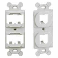 PANDUIT 106 Module Frame: Duplex/Mini Com, Off White, 4 Ports, CF1064IWY. Key specifications — Color: Off White; Brand: PANDUIT.