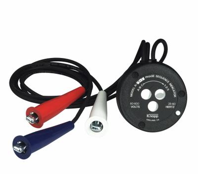 HDE Phase Sequence Tester: 25 Hz to 60 Hz, 60 V to 600 V, For Three Phase - Phase Rotation Meters & Indicators