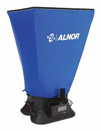 TSI ALNOR Air Flow Capture Hood: Included, 6 Support Poles, 18 in Base Dia, Bluetooth Compatible (MPN EBT731). Key specifications — Brand: TSI ALNOR; Includes_Broad: 6 Support Poles.