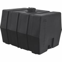 ROMOTECH Reservoir: Single Wall, Vertical, 100 gal, Closed Top, 3/16 in Wall Thick, 38 in x 30 in (MPN 82123925). Key specifications — Construction Material: Polyurethane; Brand: ROMOTECH.