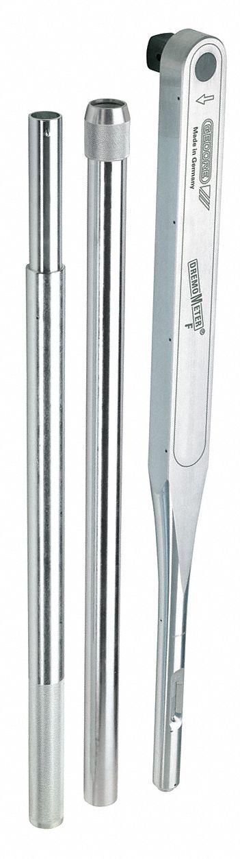 GEDORE Micrometer Torque Wrench: Newton-Meter, 1 1/2 in Drive Size - Ratcheting Micrometer Torque Wrenches