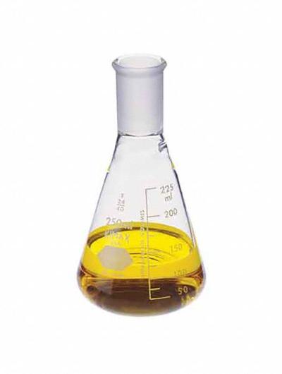 KIMBLE Erlenmeyer Flask: 125 mL, Colorless, Conical, A - Glass Erlenmeyer Flasks