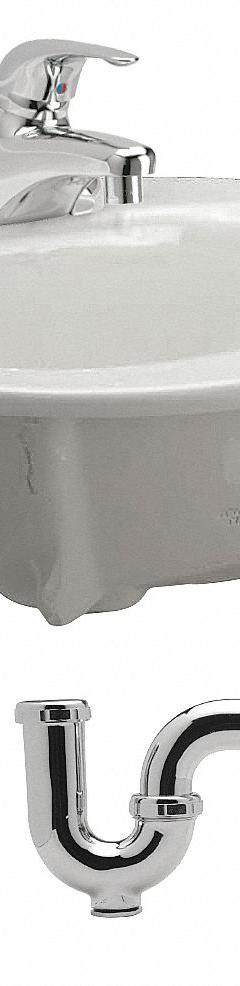 ZURN Bathroom Sink: White, Vitreous China, 20 1/2 in Overall Lg, 17 1/4 in Overall Wd, Lever, Z5110 (MPN Z5114.876.1.07.00.0). Key specifications — Includes: Faucet; Brand: ZURN; Color: White; Sink Material: Vitreous China.