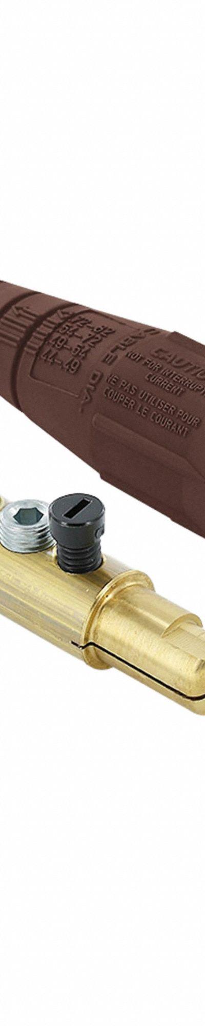 LEVITON Single Pole Inline: Male - Plugs with Set Screw Terminations
