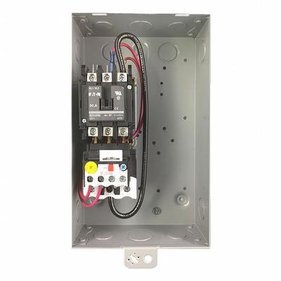 EATON Definite Purpose Starter: Non-Reversing, 2 Poles, 15 A, 120V AC Coil - Enclosed Non-Reversing Starters with Thermal Overloads
