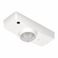 MAXLITE Motion Sensor: LED, Passive Infrared (PIR), 12-24V DC, 1,250 sq ft Max Coverage Area, White (MPN RF-RTPSW). Key specifications — Communication Method: Wireless; Operating Voltage: 12-24V DC; Brand: MAXLITE; Load Rating @ 120V AC: 15 mA max; Sensor Brand: Maxlite.