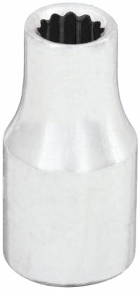 WESTWARD Socket: SAE, 1/4 in Drive Size, 5/16 in Socket Size, 12-Point, Std, Chrome, 1 in Overall Lg (MPN 53YR02). Key specifications — attr1204417: WESTWARD; attr1204392: Chrome.