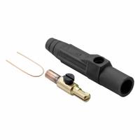 Single Pole Inline: Male, Black, 600V AC/600V DC, 140 A, Crimp Tube Termination, 15 Series (MPN 15D23-UE). Key specifications — Gender: Male; Series: 15; Brand: LEVITON.