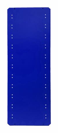 EQUIPTO Shelf: 36 in Overall Wd, 12 in Overall Dp, Solid Shelf, 18 ga, Blue, 650 lb Shelf Capacity (MPN 6230-RB). Key specifications — attr37155: Blue; attr37156: Powder Coated; attr37160: Steel; attr33654: EQUIPTO.