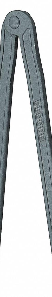GEDORE Pin Spanner Wrench: 432 mm, 5/16 in Pin Dia, 9 in Overall Lg, 5/16 in Pin Lg, 1/8 in Hook Dp (MPN 44 8). Key specifications — attr309823: 432 mm; attr309829: No; attr309833: Round; attr324942: GEDORE.