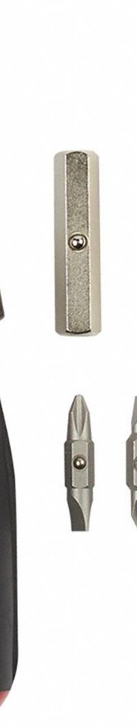 MILWAUKEE Multi-Bit Screwdriver: Phillips/Slotted/Square Tip, #1/#2/3/16 in/4 mm/SQ1/SQ2 Tip Size (MPN 48-22-2881). Key specifications — attr1205339: Phillips: #1 + #2; attr1205303: MILWAUKEE.