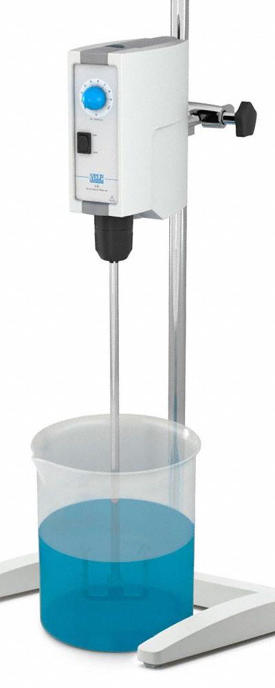 VELP SCIENTIFIC Overhead Stirrer: 2,000 RPM Max Speed - Low-Torque Overhead Stirrers