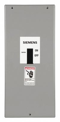 SIEMENS Circuit Breaker Enclosure: 3 Spaces, 250 A Amps, Flush Mounting, Indoor (MPN F6N1F). Key specifications — Mounting Style: Flush; Location: Indoor.