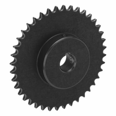 TRITAN Roller Chain Sprocket: 41, For 1/2 in Chain Pitch, 1 in Bore Dia, 40 Teeth - Size 41 Fixed-Bore Roller Chain Sprockets