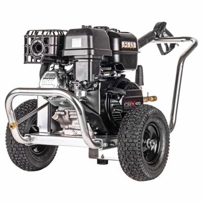 SIMPSON Gas-Powered Pressure Washer: Medium Duty, Cart, 4,400 psi, 4 gpm - Cold Water Pressure Washers