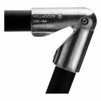 Structural Pipe Fitting: Elbow, Elbow, 1 1/4 in For Pipe Size, For 1 5/8 in Actual Pipe Outer Dia (MPN 3AE-7). Key specifications — Manufacturer Part Number: 3AE-7; Brand: HOLLAENDER; Finish: Mill; Material: Aluminum; Product Type: Elbow.