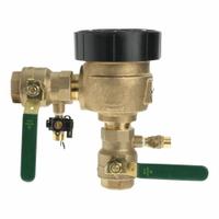 WATTS Vacuum Breaker: 1 1/4 800M4-QT, FNPT x FNPT, For Water Media, 33°F – 140°F, High Health Hazard (MPN 1-1/4 800M4-QT). Key specifications — Brand: WATTS; Connection Type: FNPT x FNPT.