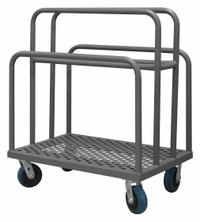 APPROVED VENDOR Panel Truck: 2,000 lb, Gray, 36 in L x 24 in W x 45 in H Deck, 9 1/8 in Deck Ht (MPN PMWP-2436-6PU-95). Key specifications — Color: Gray; Caster/Wheel Configuration: (4) Swivel; Brand: APPROVED VENDOR.