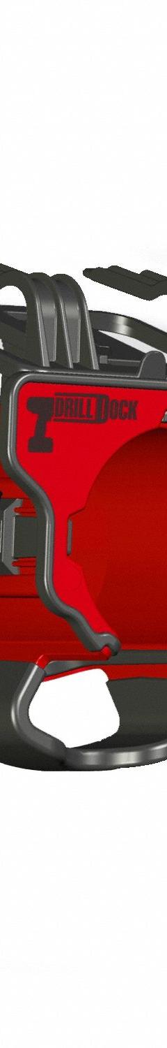 DRILL DOCK Portable Drill Holder: Impact Driver Organizer, 1 Tools Held, Drill/Impact Driver (MPN DD-R-1P-RBD). Key specifications — attr1237449: Drill; attr1237458: Impact Driver Organizer; attr1237446: Universal.