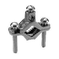 Grounding Connector: Bronze, 1 1/4 in to 2 in Pipe, Direct Burial, 10 AWG SOL to 2 AWG STR (MPN C22D). Key specifications — Brand: BURNDY; Description/Special Features: Direct Burial; For Use With: Copper Conductor; Grounding Wire Size: 10 to 2 AWG STR; Material: Bronze; Grounding Wires Connected To: 1-1/4 in to 2 in Pipe; Manufacturer Part Number: C22D.