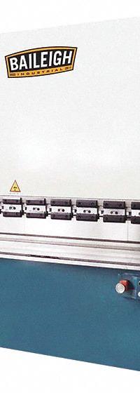 BAILEIGH INDUSTRIAL Sheet Metal Brake: Press Brake, Corded, Electric, Foot Pedal, 220V AC, 230V AC (MPN BP-11210CNC). Key specifications — attr76311: BAILEIGH INDUSTRIAL.