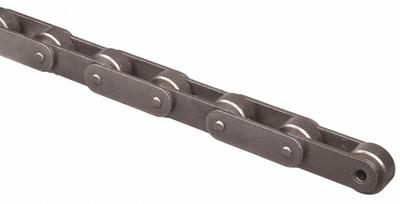 STORCH PRODUCTS Chain: C2042, 1 Strands, Steel, 1 in Pitch, 1 ft Overall Lg - Standard Conveyor Roller Chains