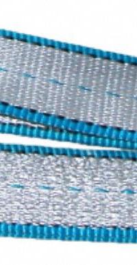 LIFT-ALL Web Sling: Type 3, Polyester, 18 ft Sling Lg, 11 in Eye Lg, 1 Plies (MPN EE1803TFX18). Key specifications — Sling Type: Type 3; Brand: LIFT-ALL; Color: Silver/Blue; Tag Type: Standard Tag.