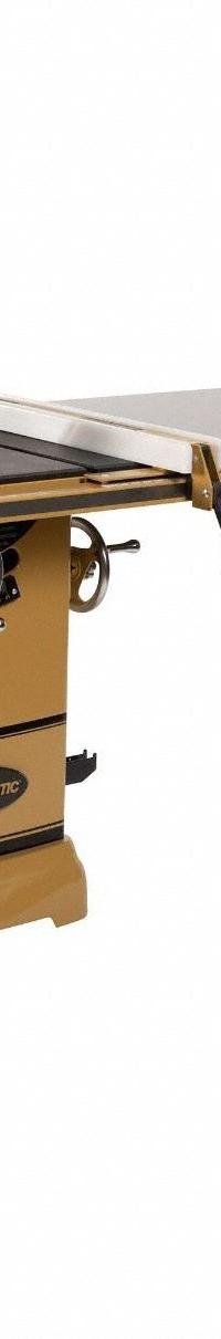 POWERMATIC Table Saw: 230 V AC Volt, 20 A Current, 10 in Blade Dia., 3,450 RPM Max. Blade Speed (MPN PM1000T). Key specifications — attr1170561: POWERMATIC.