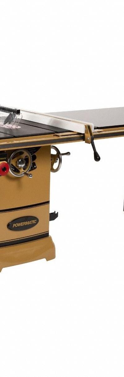 POWERMATIC Table Saw: 230 V AC Volt - Standard Cabinet Table Saws