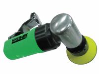 SPEEDAIRE Air Disc Sander: 2 in Pad, Hook and Loop, Light Duty, 0.2 hp, 13 cfm, Right Angle Grip (MPN 10D233). Key specifications — attr1320237: SPEEDAIRE; attr1320246: Rear.