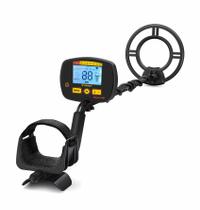 BARSKA Metal Detector: 9 1/2 in Scan Dp, 9 3/8 in L x 9 3/8 in W x 47 5/8 in H, Display Alert (MPN BE14202). Key specifications — Alert Type: Display; Batteries Included: No Batteries Included; Battery Size: 9V; Brand: BARSKA.