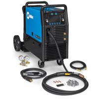 MILLER ELECTRIC MIG Welder: Millermatic 355, MIG Pack w/Running Gear (MPN 951926). Key specifications — Input Voltage (Nominal) (Merch - Table Column, Filters): 230V; Max. Wire Diameter: 3/64 in (Solid).