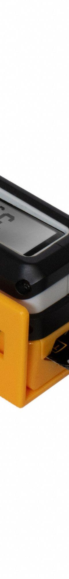 REEKON TOOLS Digital Tape Measure: Inch, Magnetic Single Hook Tip, Plastic with Rubberized Grip (MPN RKN-T1M-16-001). Key specifications — attr1227124: Magnetic Hook; attr1227076: REEKON TOOLS; attr1227102: ± 0.02 in; attr1227116: 1/16 in; attr1227123: SAE; attr1227126: Magnetic Single Hook.
