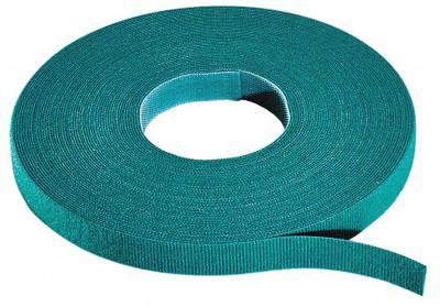 RIP-TIE Hook-and-Loop Cable Tie Roll: 75 ft Lg, 0.38 in Wd, 50 lb Tensile Strength - Cut to Length Hook-and-Loop Cable Tie Rolls