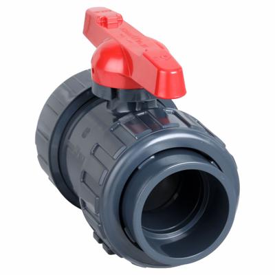 ASAHI Manual Two-Way Ball Valve: 3 in, PVC, Straight, Socket x Socket - PVC Ball Valves