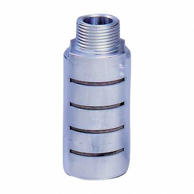 ARROW PNEUMATICS Muffler: 3/8 in BST, 1 in Hex Size, Stainless Steel, 65 dB NRR - Pneumatic Exhaust Mufflers